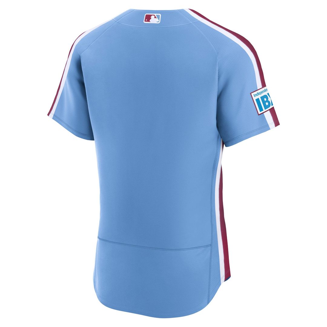 Philadelphia Phillies Nike Home Sponsor Patch Authentic Jersey - White | MLB Fan Gear