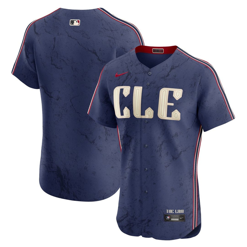 Cleveland Guardians Nike City Connect Elite Jersey - Navy | MLB Fan Gear