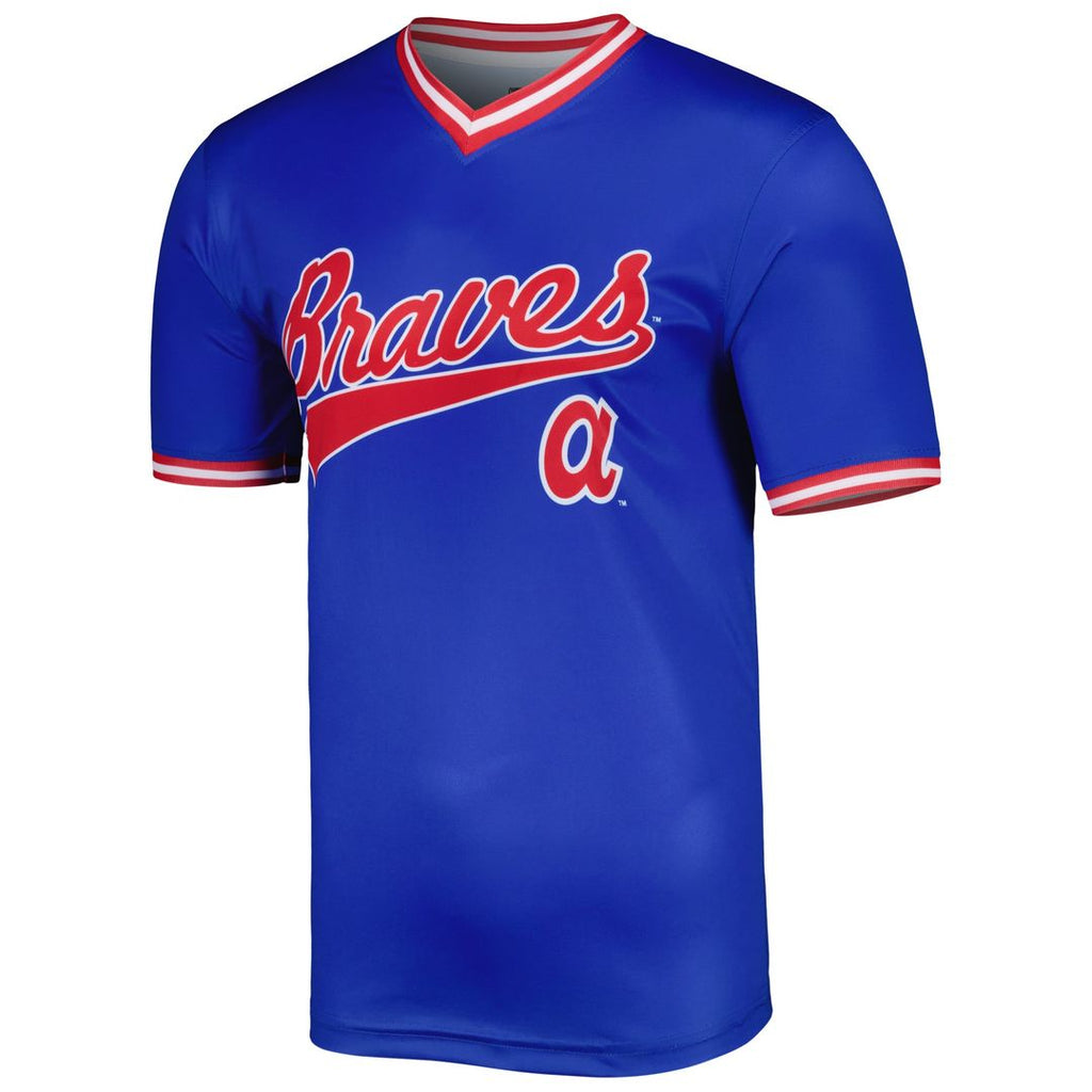 Atlanta Braves Stitches Cooperstown Collection Team Jersey - Royal | MLB Fan Gear