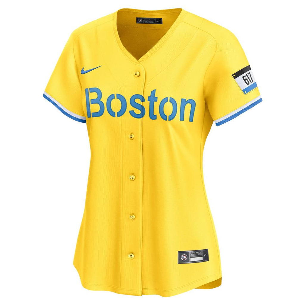 David Ortiz Boston Red Sox Nike Women's City Connect Retired Player Jersey - Gold | MLB Fan Gear