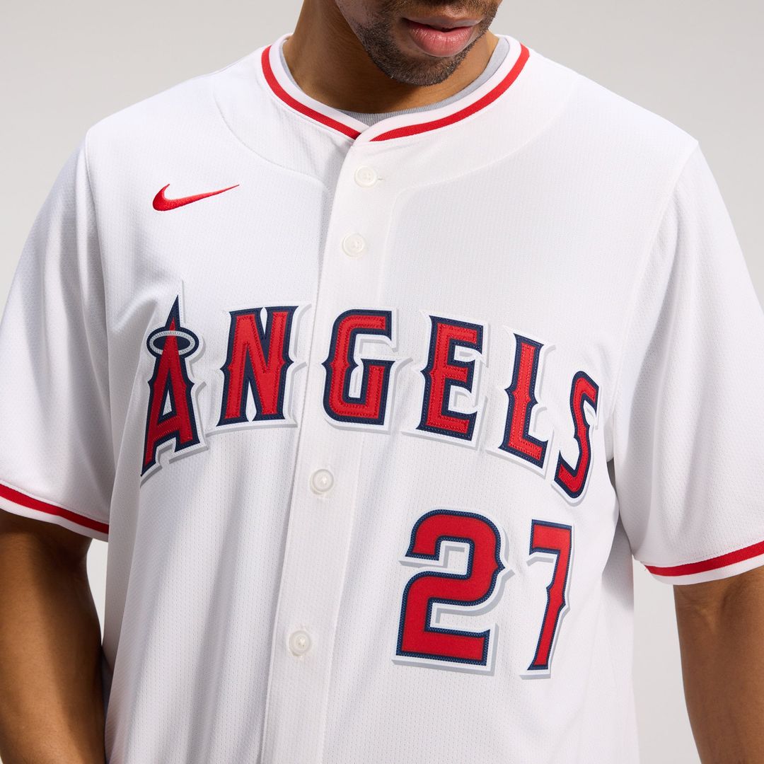 Mike Trout Los Angeles Angels Nike Alternate Limited Player Jersey - Red | MLB Fan Gear