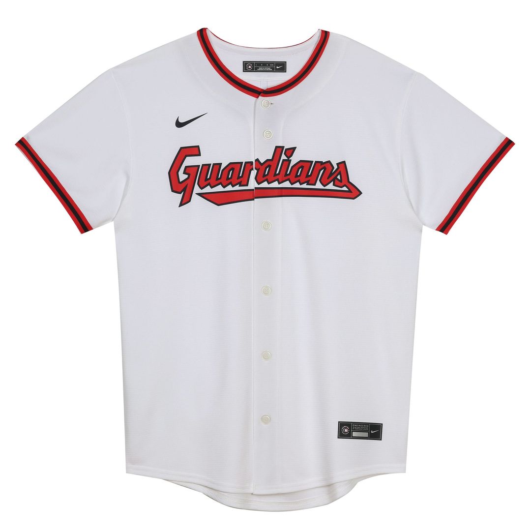 Cleveland Guardians Nike Toddler Home Blank Replica Jersey - White | MLB Fan Gear