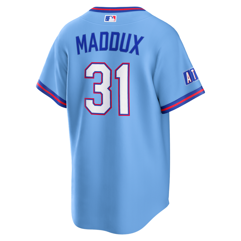 Greg Maddux Atlanta Braves Nike 2026 City Connect Stadium Jersey - Powder Blue | MLB Fan Gear