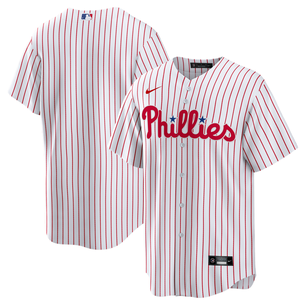 Philadelphia Phillies Nike Home Big & Tall Replica Jersey - White | MLB Fan Gear