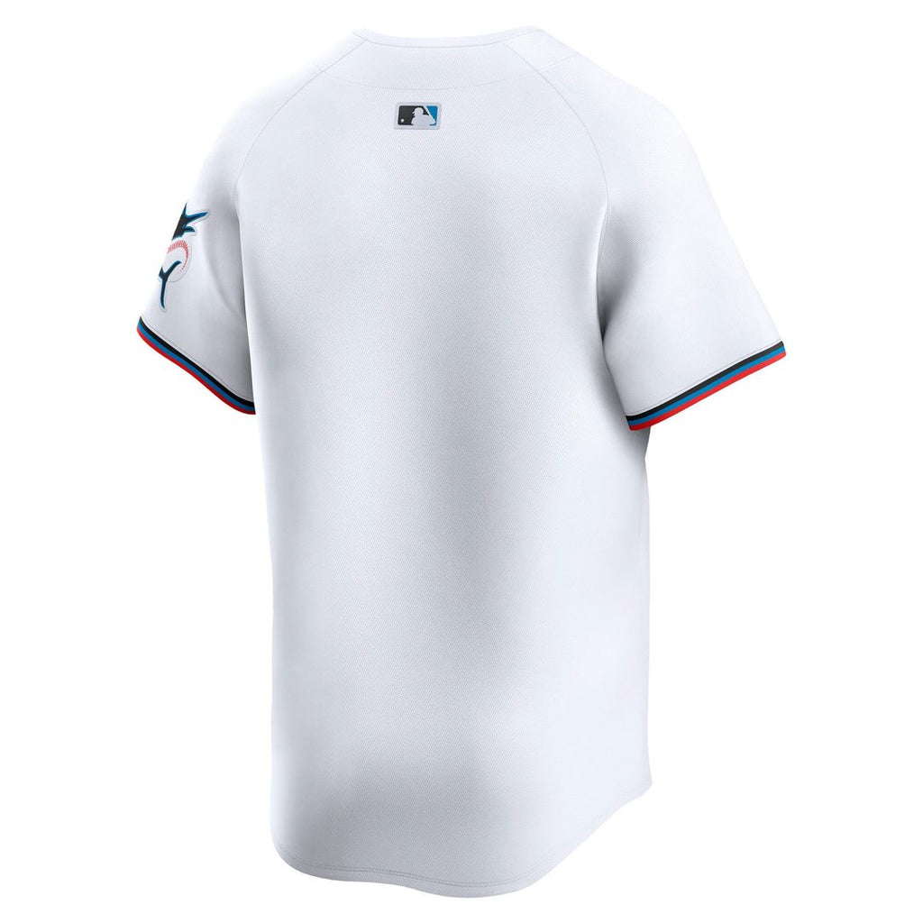 Miami Marlins Nike Home Limited Jersey - White | MLB Fan Gear