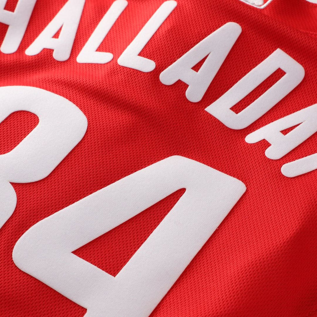 Roy Halladay Philadelphia Phillies Mitchell & Ness Toddler Cooperstown Collection Mesh Batting Practice Jersey - Red | MLB Fan Gear