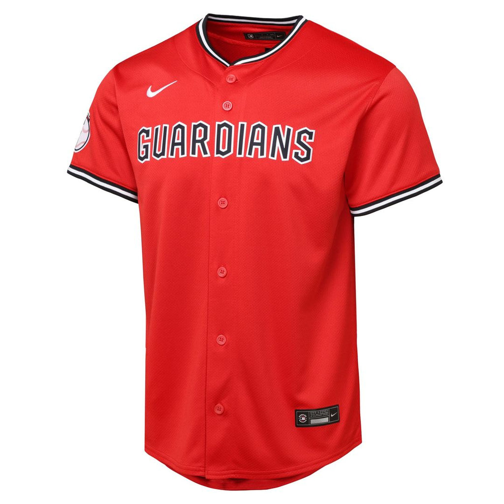 Cleveland Guardians Youth Alternate 2 Limited Jersey - Red | Nike MLB Fan Gear