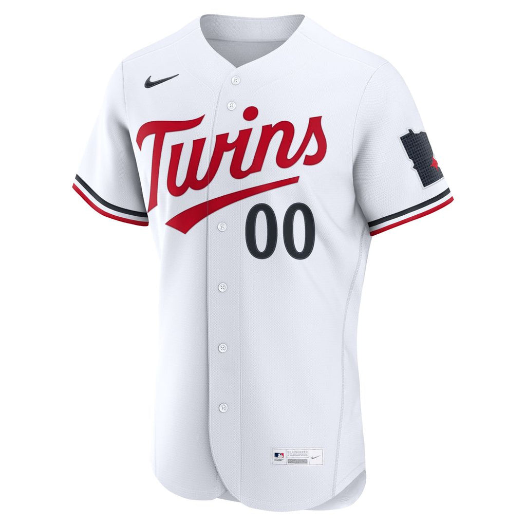 Minnesota Twins Nike Home Authentic Custom Jersey - White | MLB Fan Gear