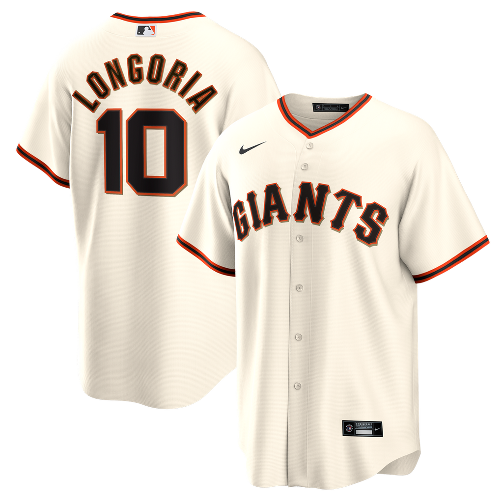 Evan Longoria San Francisco Giants Nike Home Retired Player Replica Jersey - Cream | MLB Fan Gear