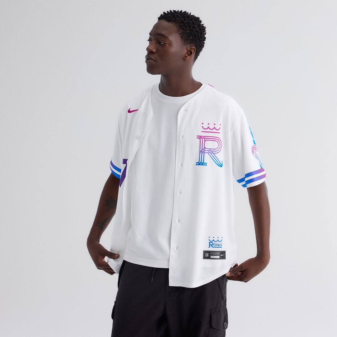 Bobby Witt Jr. Kansas City Royals Nike 2026 City Connect Stadium Jersey - White | MLB Fan Gear