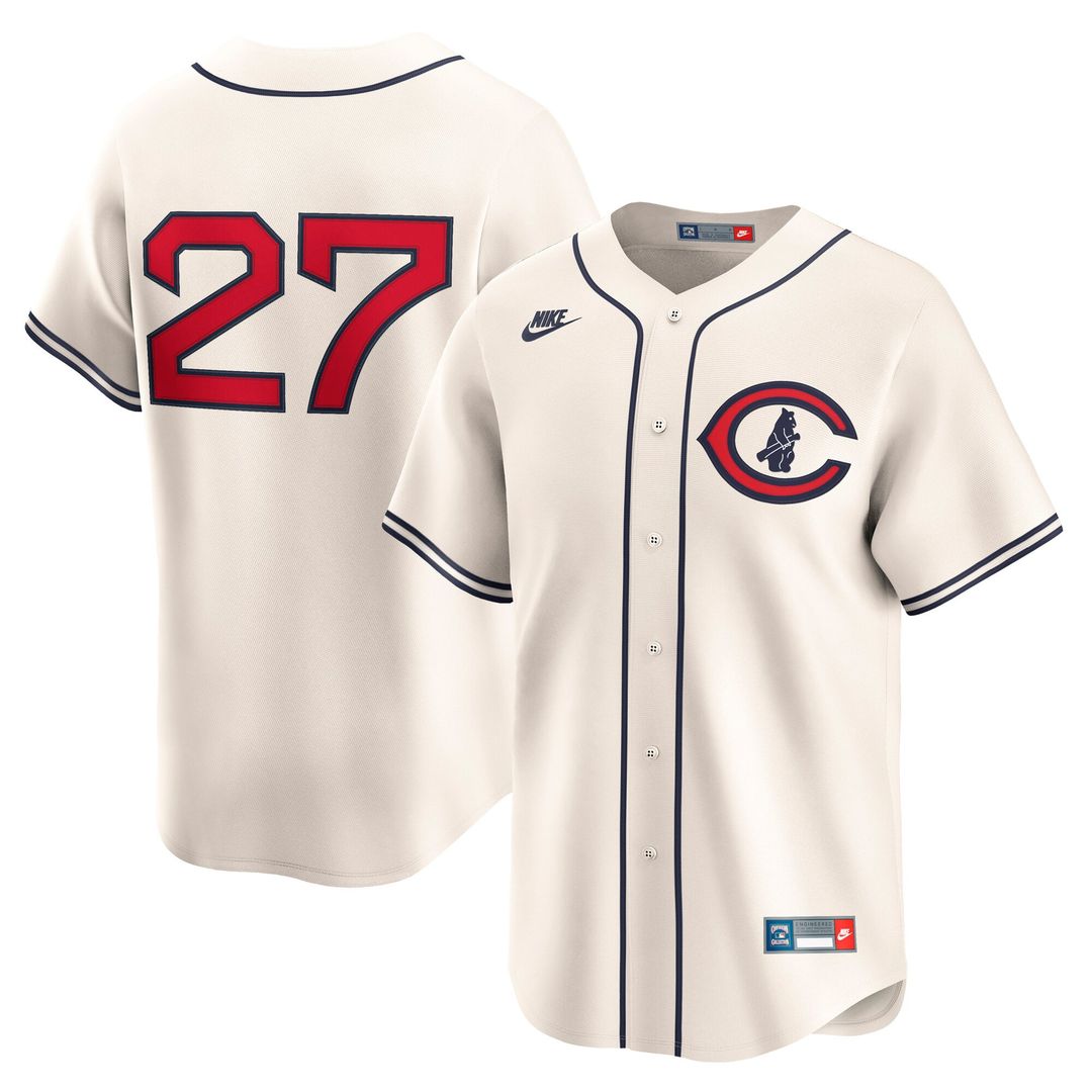 Seiya Suzuki Chicago Cubs Nike Throwback Cooperstown Collection Limited Jersey - Cream | MLB Fan Gear