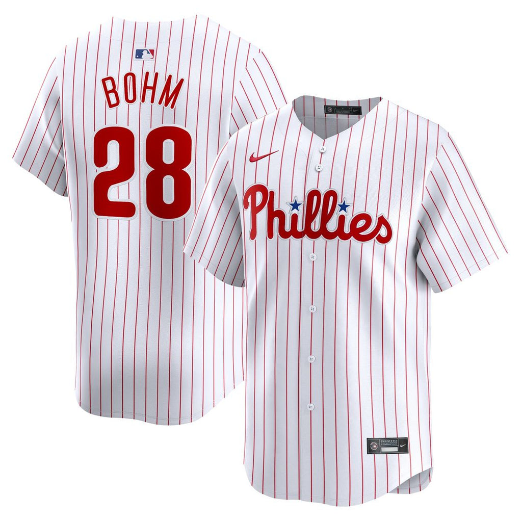 Alec Bohm Philadelphia Phillies Nike Home Limited Player Jersey - White | MLB Fan Gear