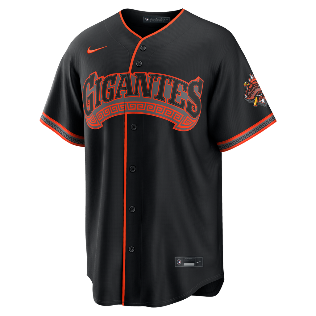 Rafael Devers San Francisco Giants Nike Alternate Stadium Jersey - Black | MLB Fan Gear