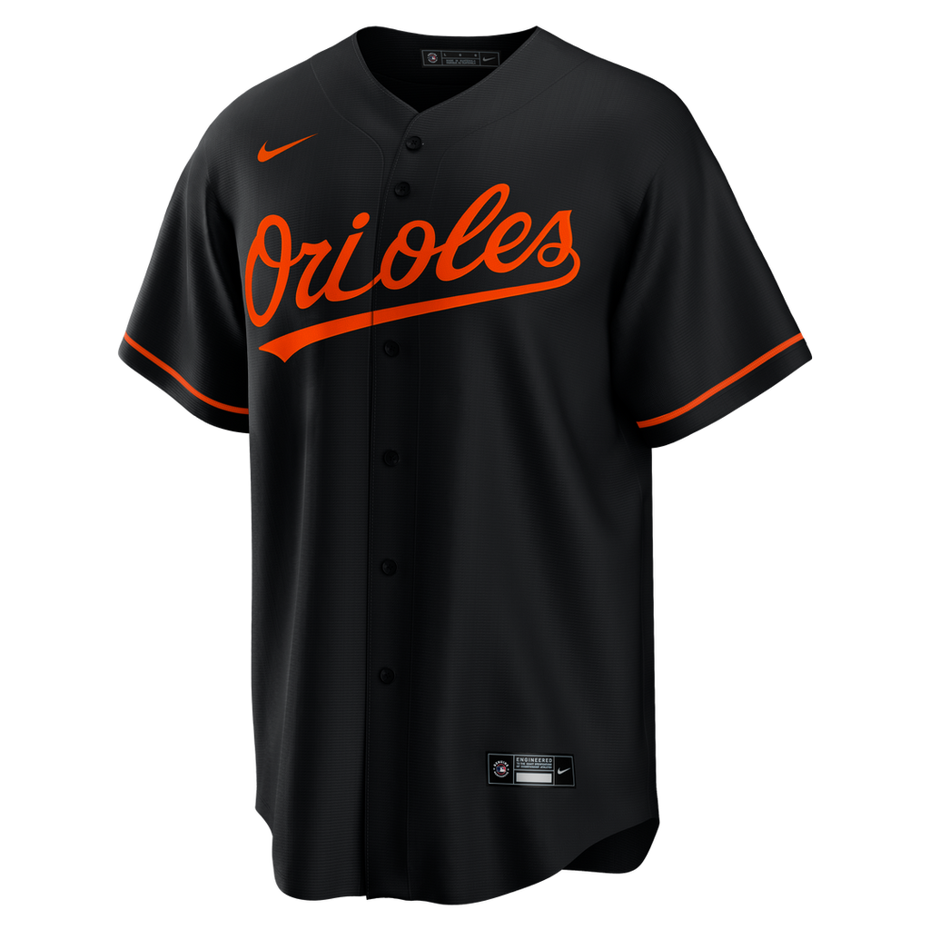 Pete Alonso Baltimore Orioles Nike Alternate Replica Jersey - Black | MLB Fan Gear