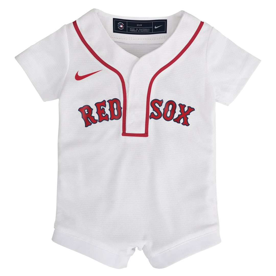 Boston Red Sox Nike Infant Alternate Replica Romper Jersey - Red | MLB Fan Gear