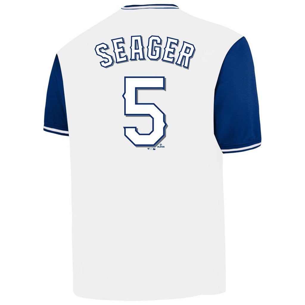 Corey Seager Texas Rangers Profile Big & Tall Name & Number Jersey - White | MLB Fan Gear