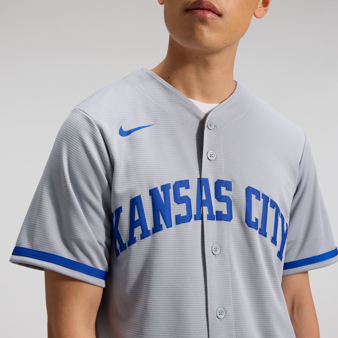 Bobby Witt Jr. Kansas City Royals Nike Road Replica Jersey - Gray | MLB Fan Gear
