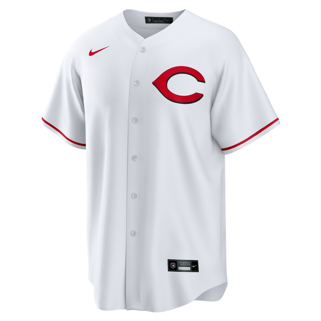 Elly De La Cruz Cincinnati Reds Nike Alternate 2 Replica Jersey - White | MLB Fan Gear