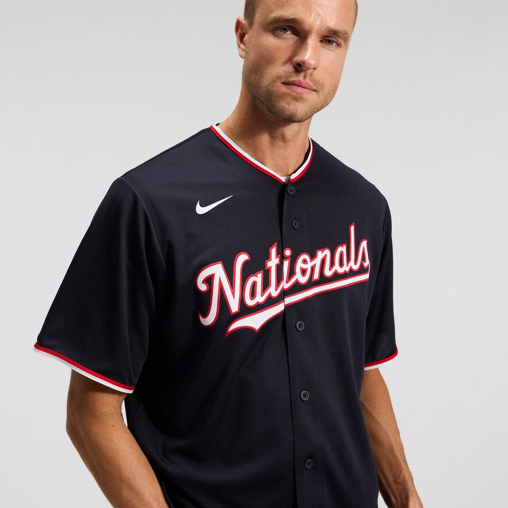 Dylan Crews Washington Nationals Nike Alternate Replica Jersey - Navy | MLB Fan Gear