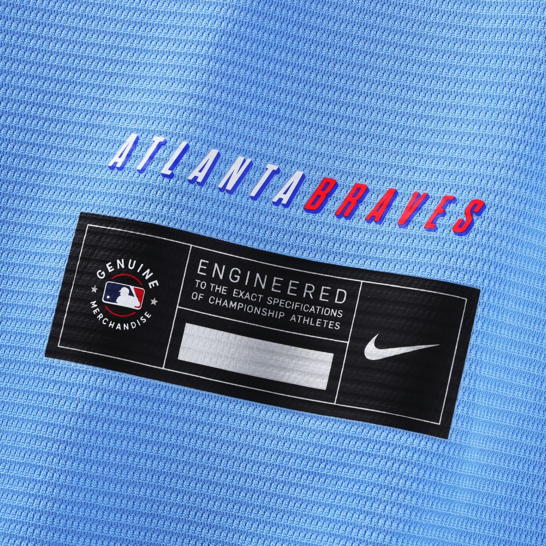 Hank Aaron Atlanta Braves Nike 2026 City Connect Stadium Jersey - Powder Blue | MLB Fan Gear