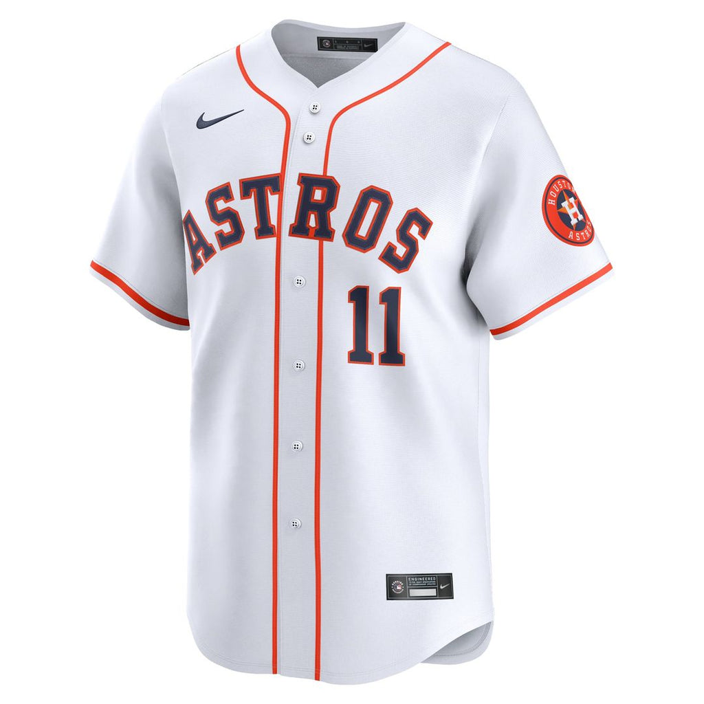 Cam Smith #11 Houston Astros Nike Home Limited Player Jersey - White | MLB Fan Gear