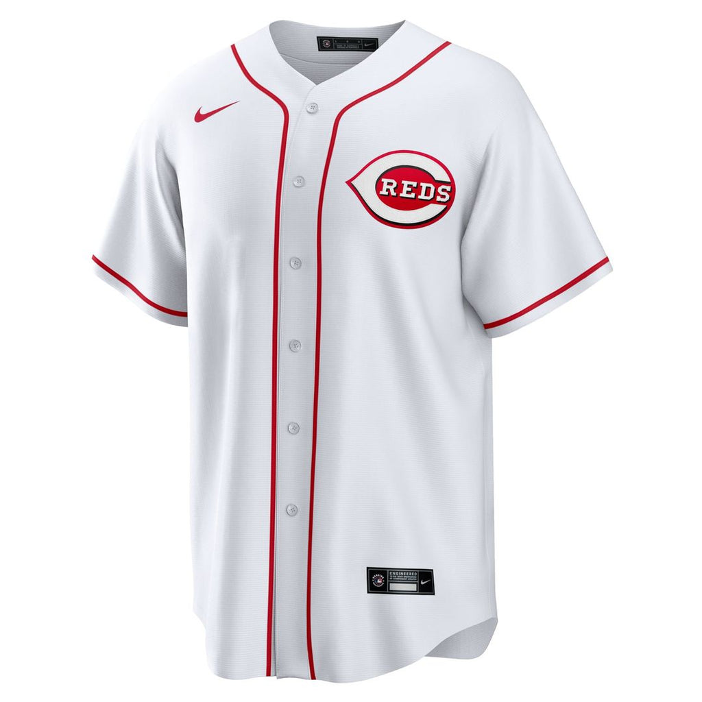 Noelvi Marte Cincinnati Reds Nike Home Replica Jersey - White | MLB Fan Gear