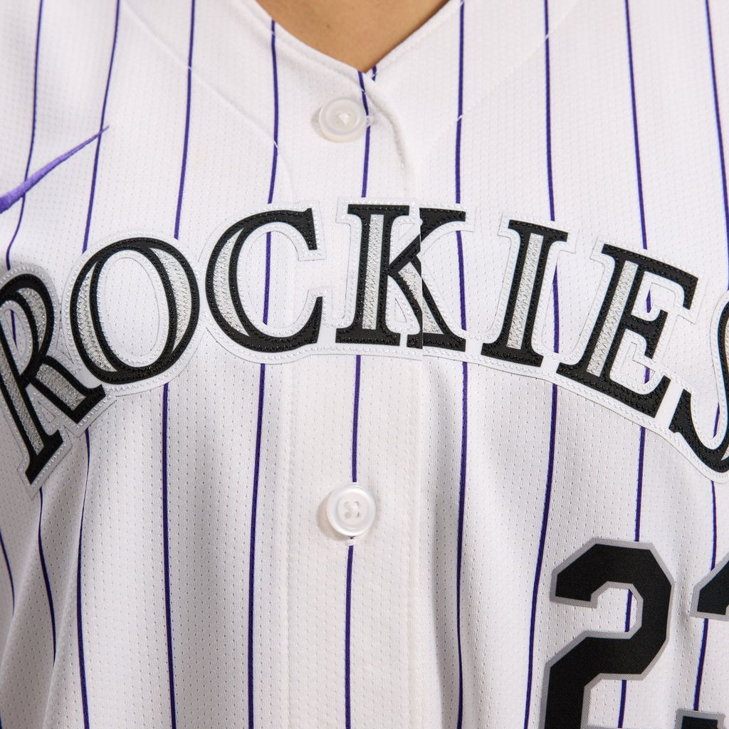 Kris Bryant Colorado Rockies Nike Women's Home Limited Player Jersey - White | MLB Fan Gear