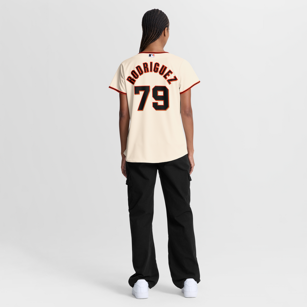 Jesus Rodriguez San Francisco Giants Nike Women's Home Replica Jersey - Cream | MLB Fan Gear