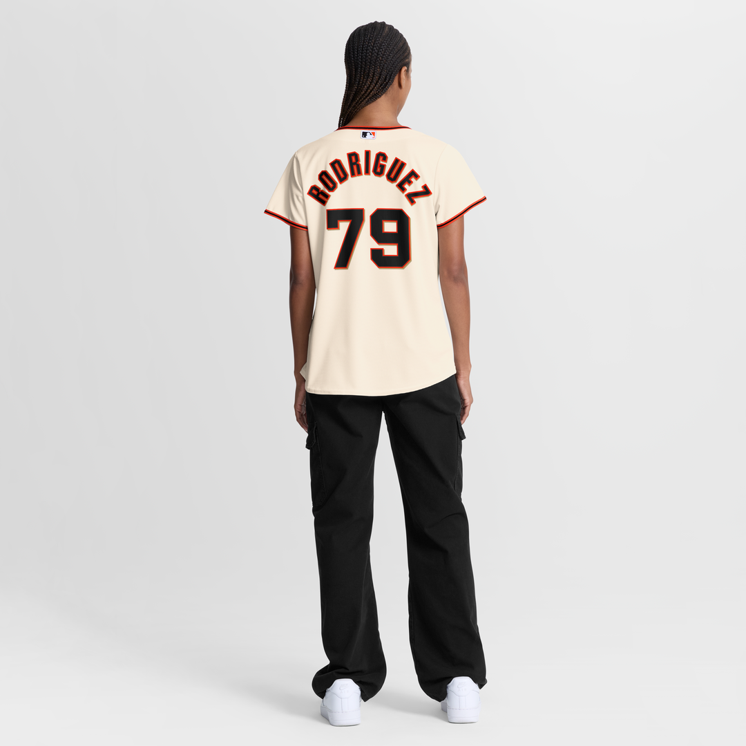 Jesus Rodriguez San Francisco Giants Nike Women's Home Replica Jersey - Cream | MLB Fan Gear