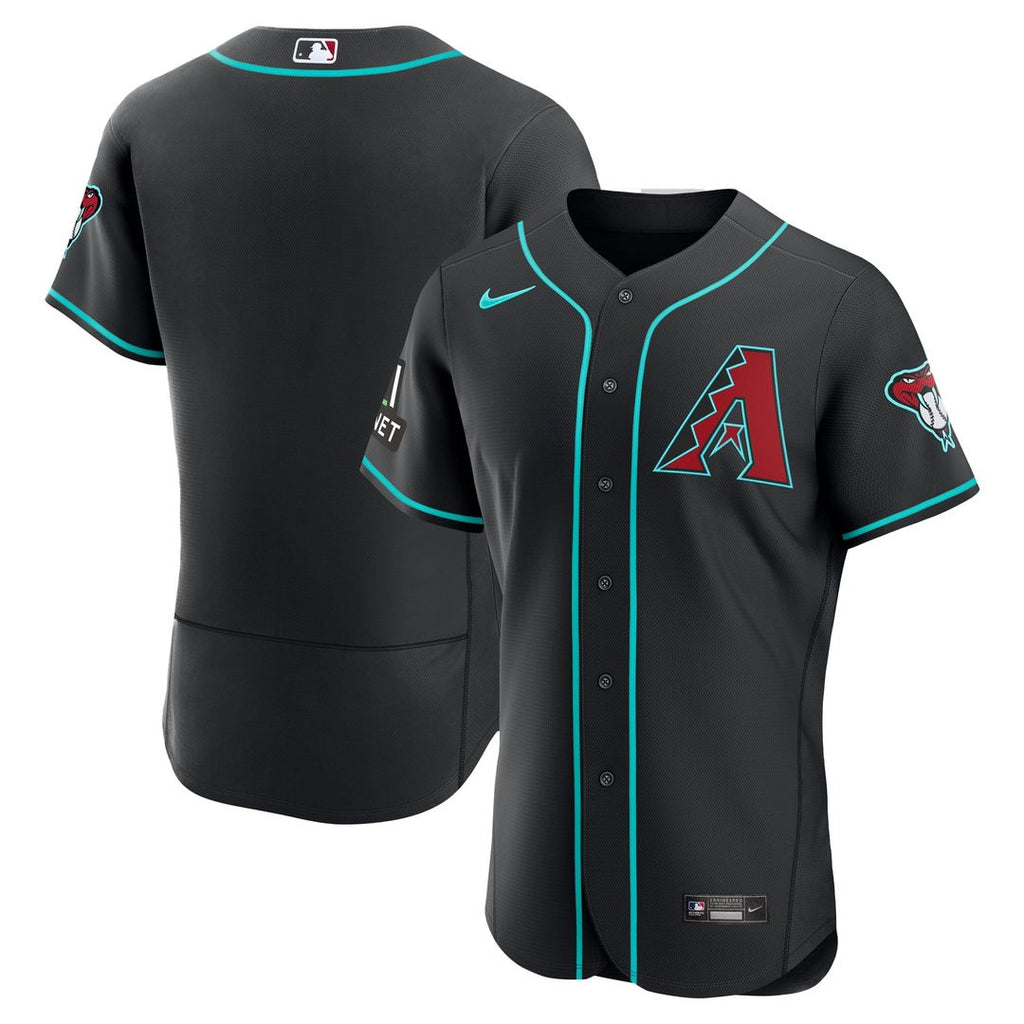 Arizona Diamondbacks Nike Alternate Authentic Jersey - Black | MLB Fan Gear