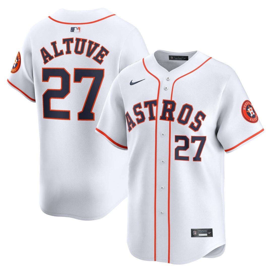 Jose Altuve Houston Astros Nike Youth Home Limited Player Jersey - White | MLB Fan Gear