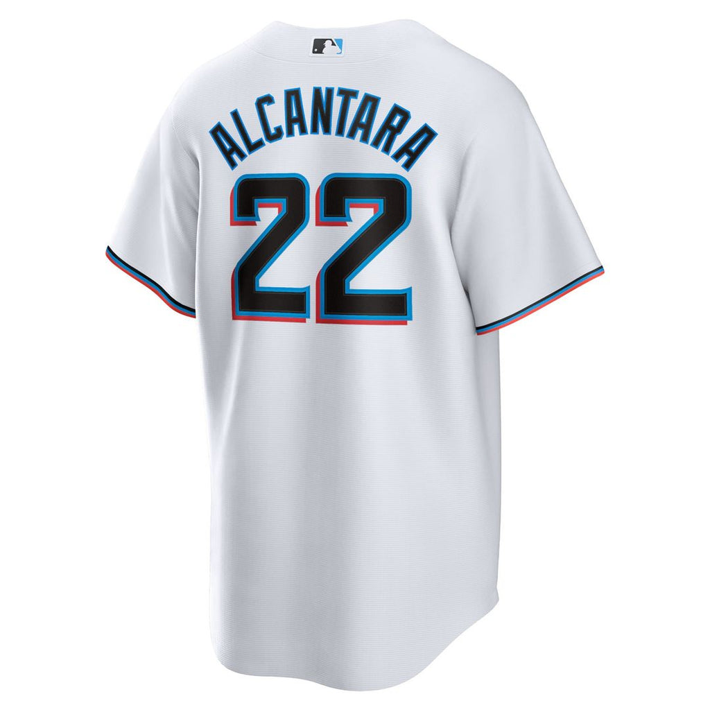 Sandy Alcantara Miami Marlins Nike Replica Player Jersey - White | MLB Fan Gear
