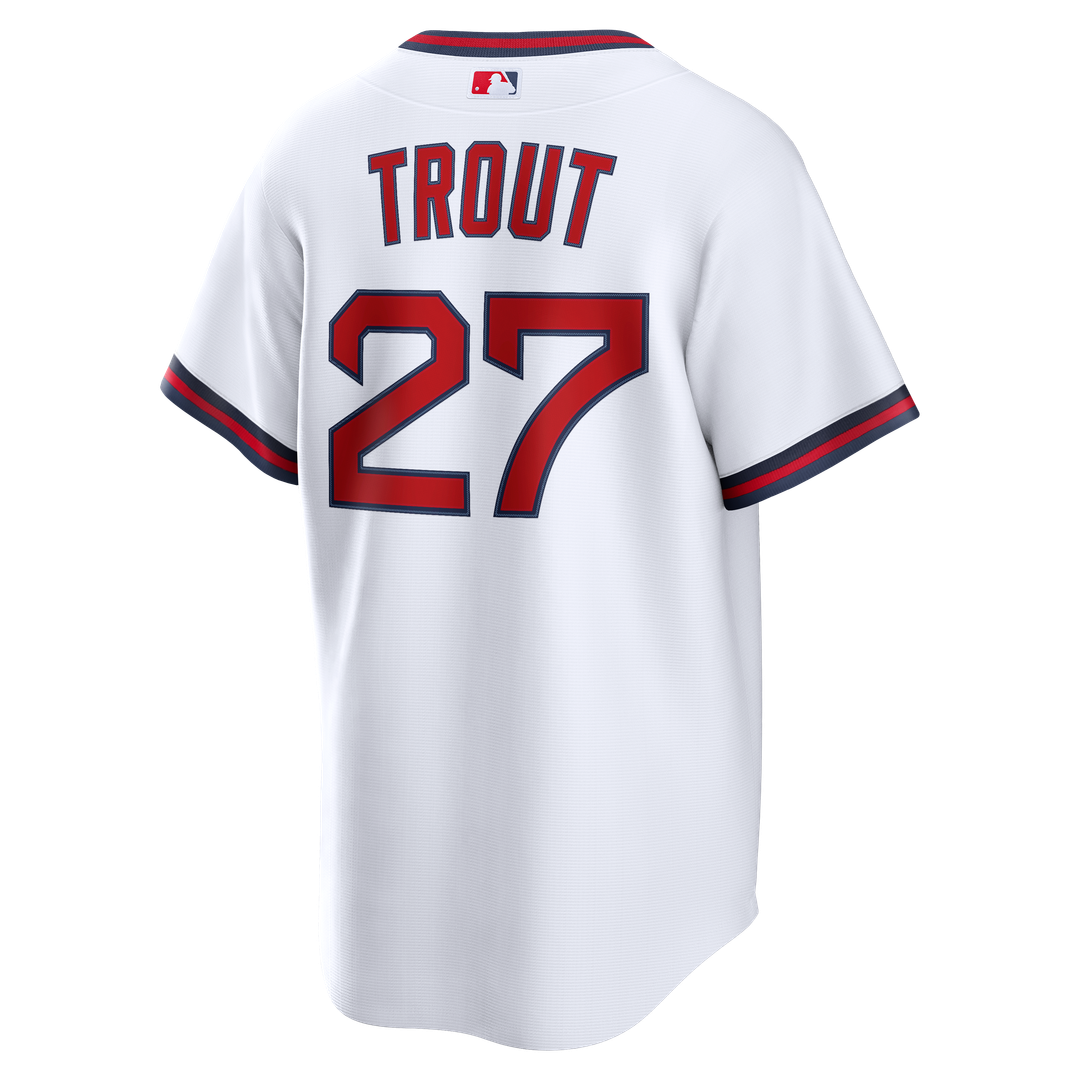 Mike Trout Los Angeles Angels Nike Alternate Replica Jersey - White | MLB Fan Gear
