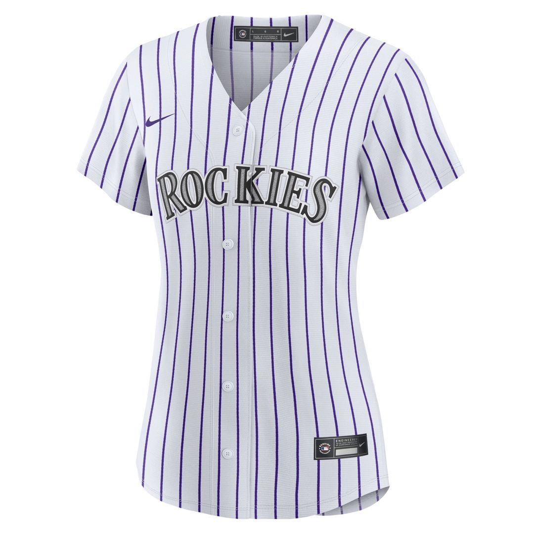 Charlie Blackmon Colorado Rockies Nike Women's Home Replica Player Jersey - White | MLB Fan Gear