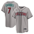 Corbin Carroll Arizona Diamondbacks Nike Road Replica Jersey - Gray | MLB Fan Gear