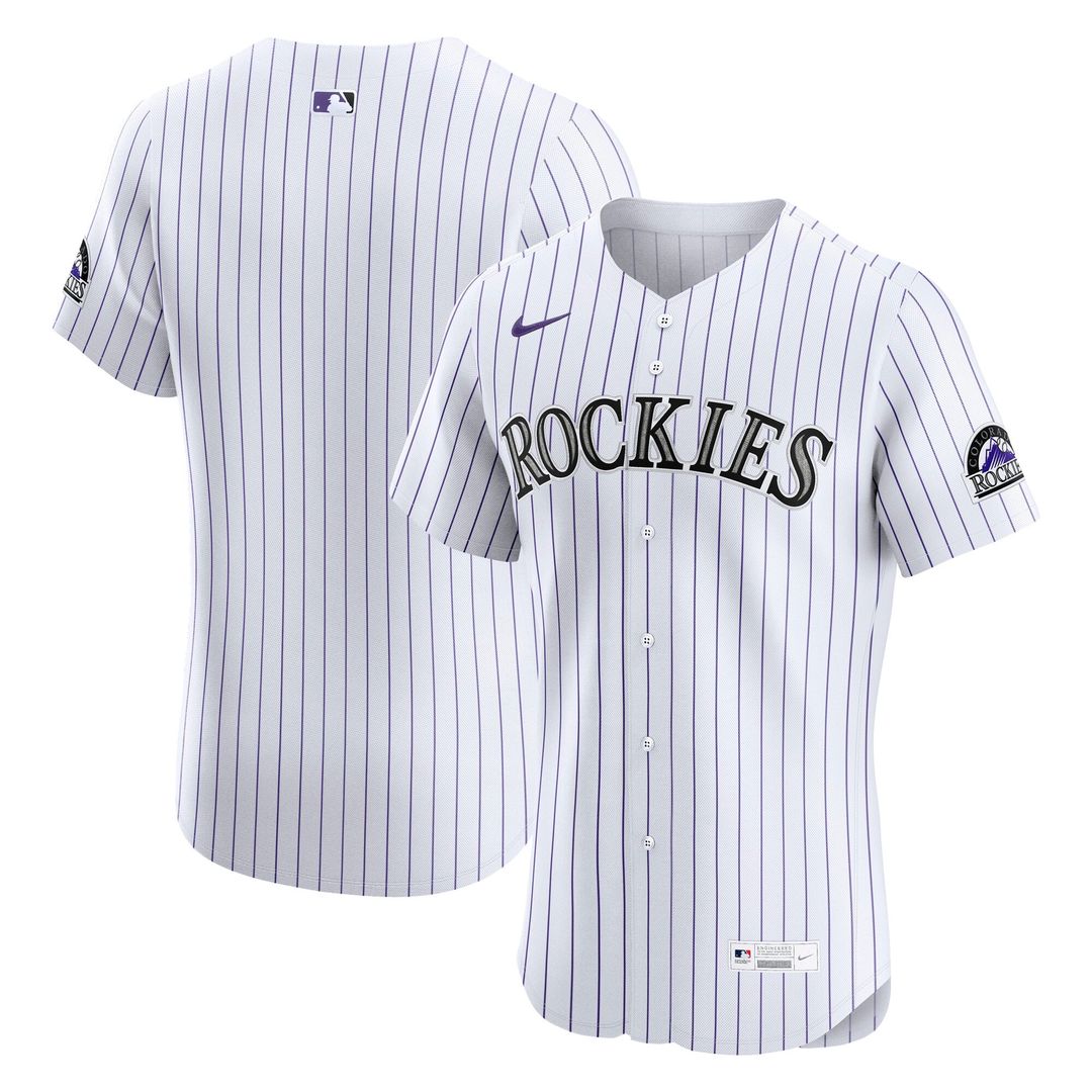 Colorado Rockies Nike Home Elite Jersey - White | MLB Fan Gear