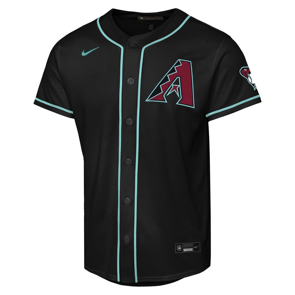 Corbin Carroll Arizona Diamondbacks Nike Youth Alternate Stadium Jersey - Black | MLB Fan Gear
