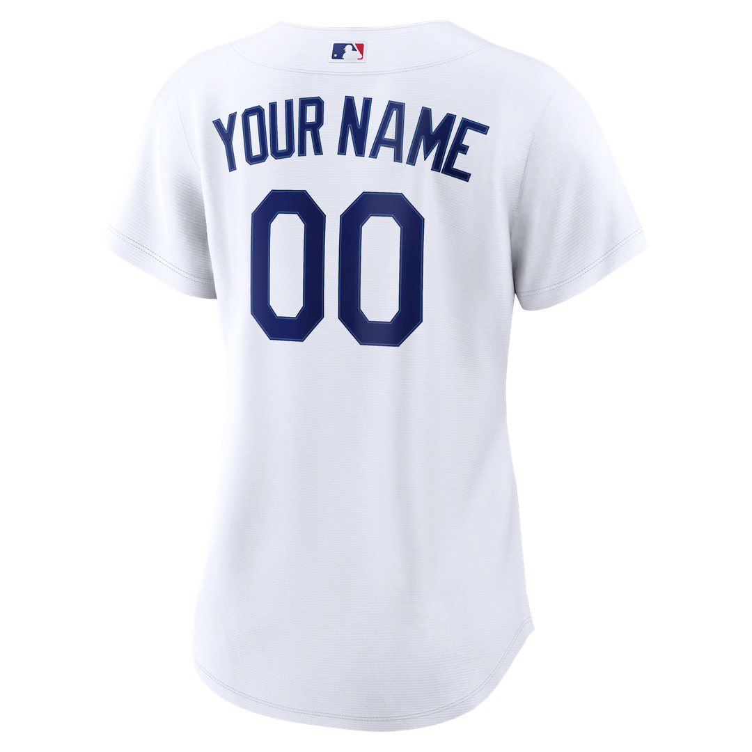 Los Angeles Dodgers Nike Women's Home Replica Custom Jersey - White | MLB Fan Gear