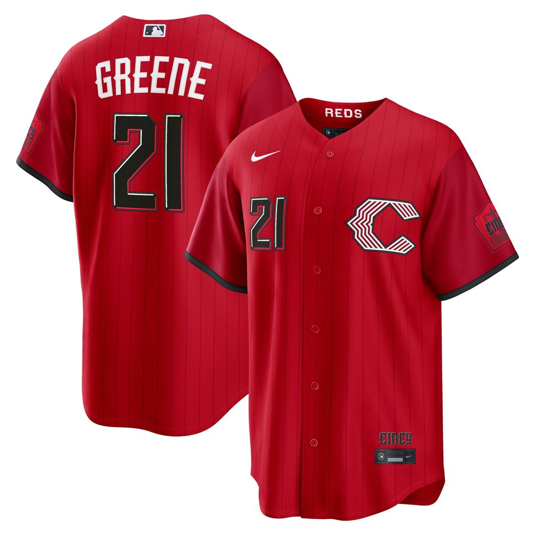 Hunter Greene Cincinnati Reds Nike 2026 City Connect Stadium Jersey - Red | MLB Fan Gear