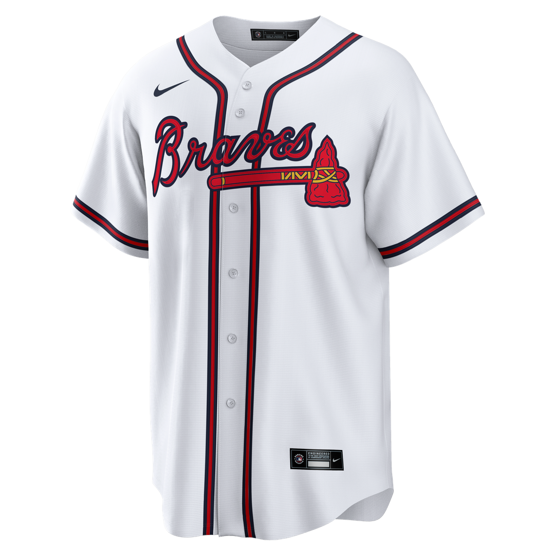 Atlanta Braves Nike Home Big & Tall Replica Jersey - White | MLB Fan Gear