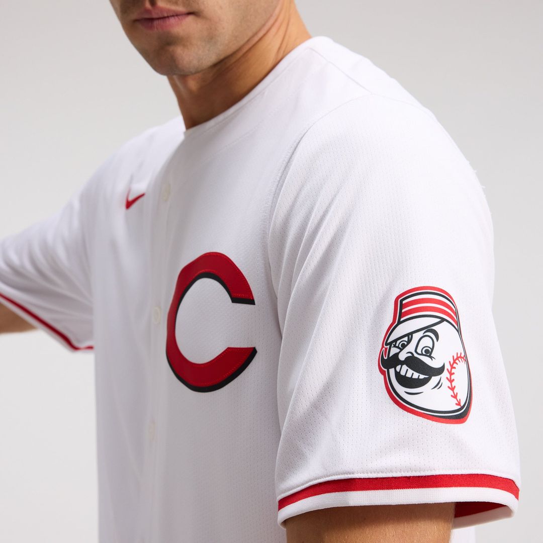 Elly De La Cruz Cincinnati Reds Nike Alternate 2 Limited Player Jersey - White | MLB Fan Gear