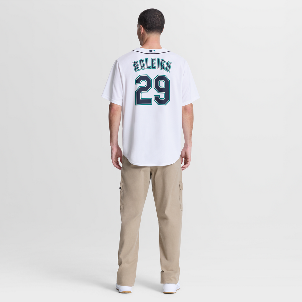 Cal Raleigh Seattle Mariners Nike Road Replica Jersey - Navy | MLB Fan Gear