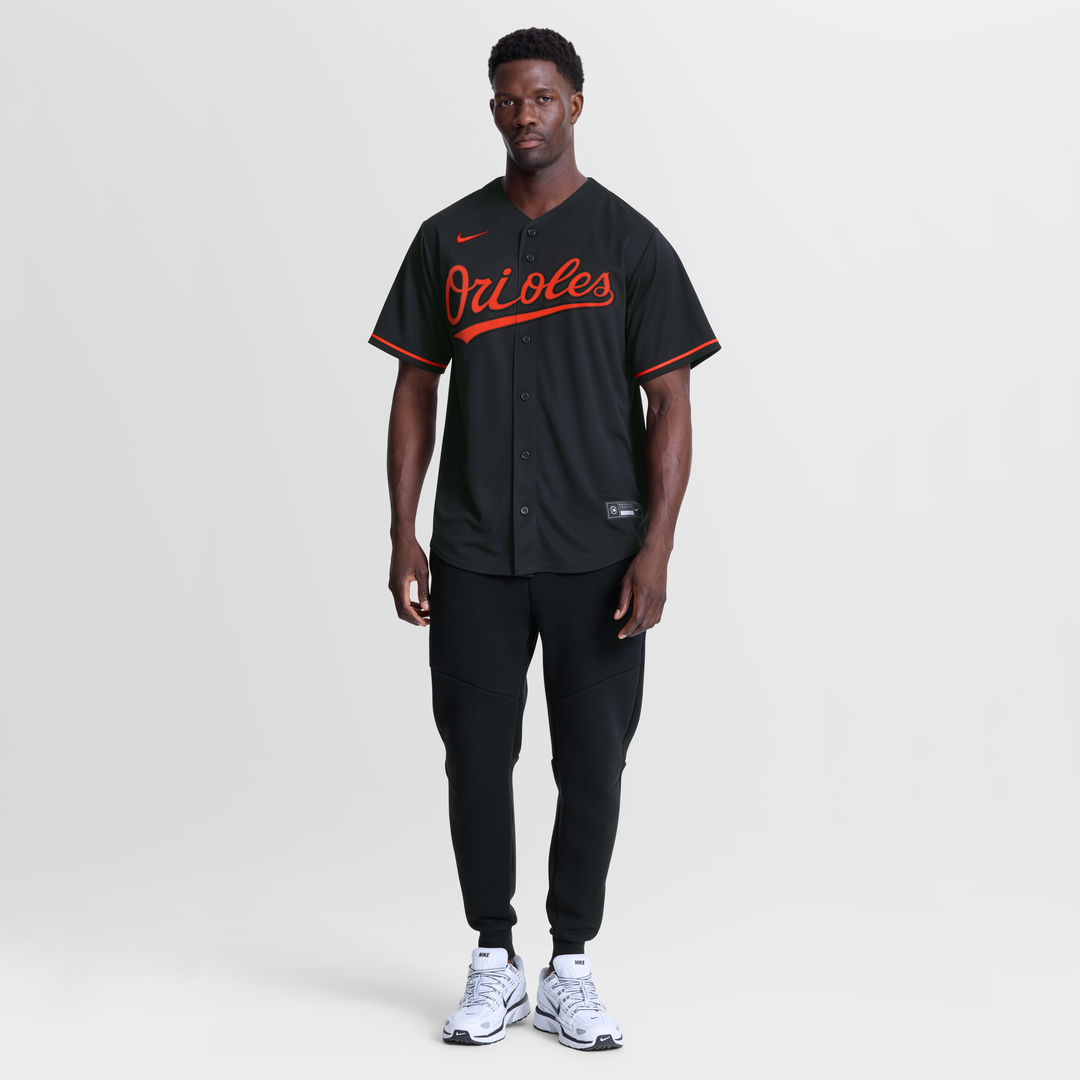 Gunnar Henderson Baltimore Orioles Nike Alternate Replica Jersey - Black | MLB Fan Gear