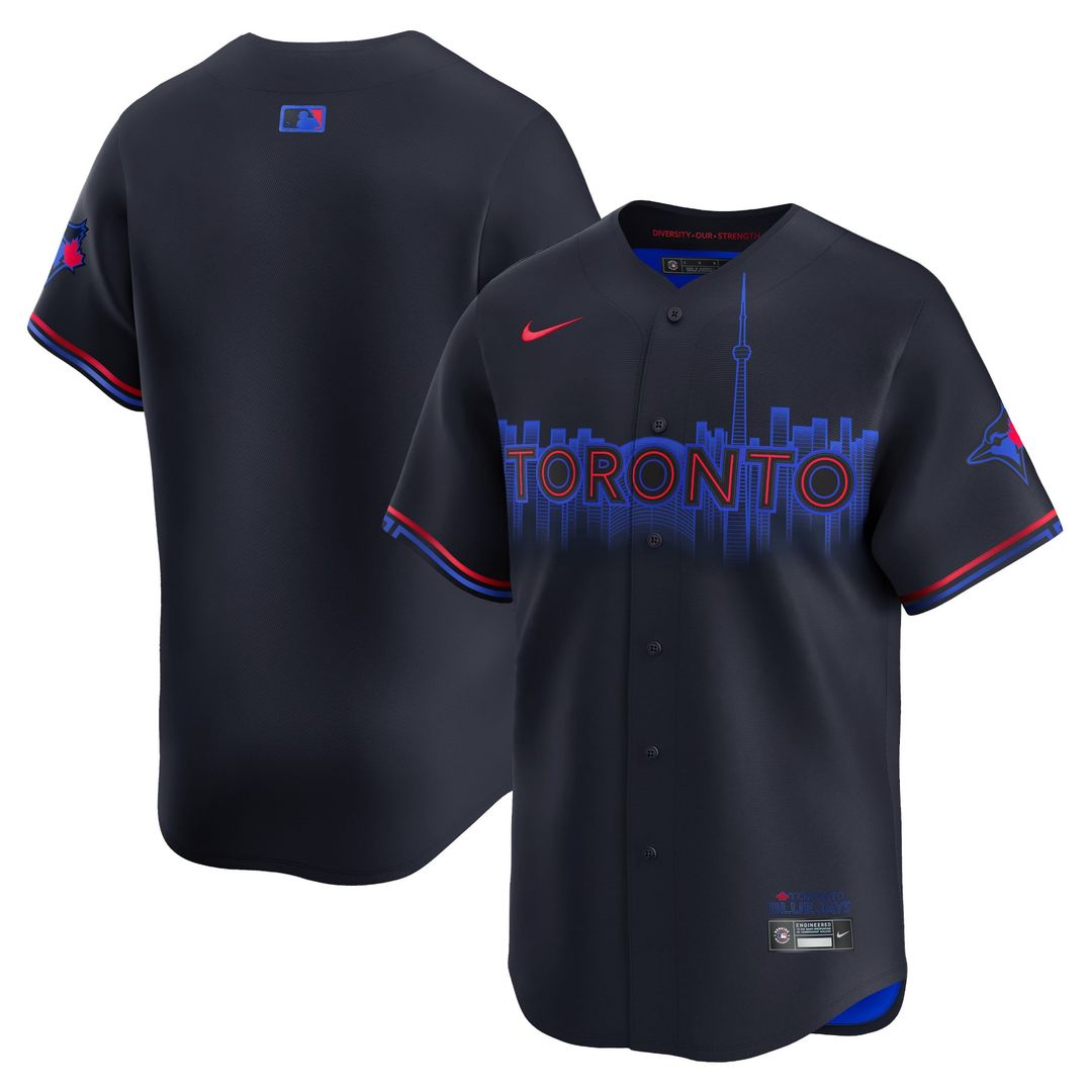 Toronto Blue Jays Nike 2024 City Connect Limited Jersey - Navy | MLB Fan Gear