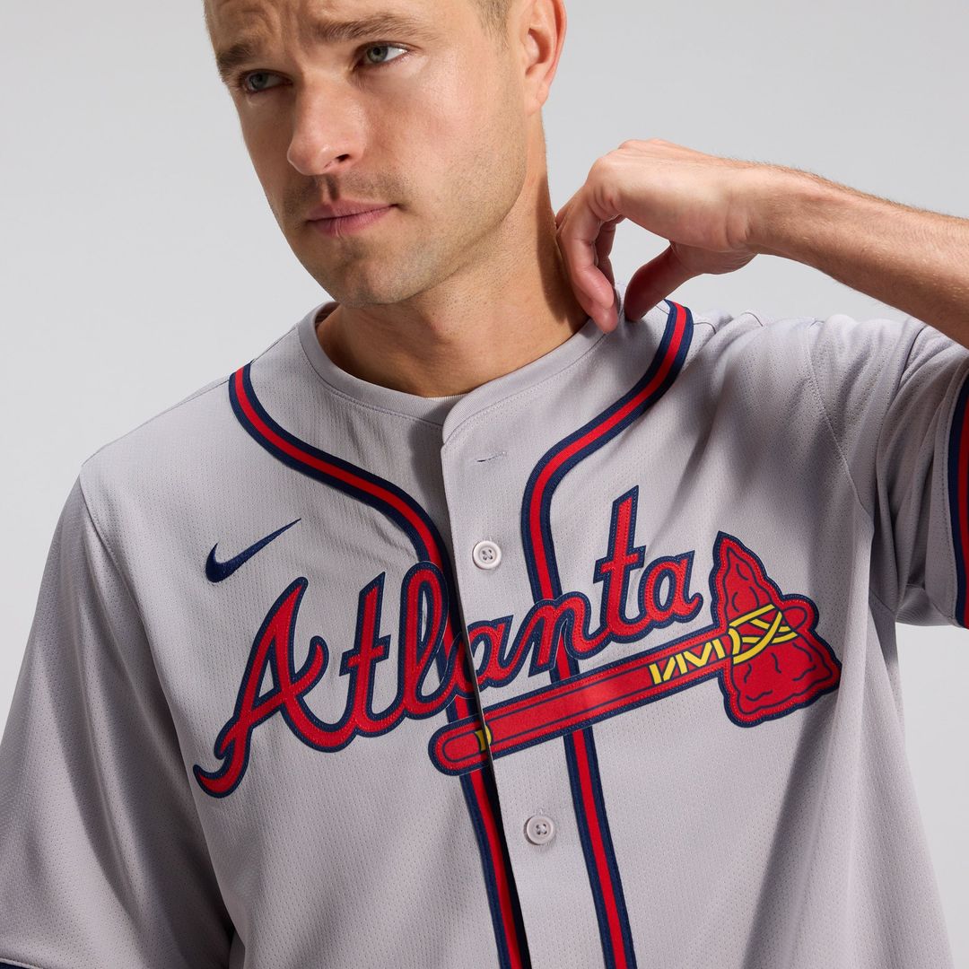 Ozzie Albies Atlanta Braves Nike Road Limited Player Jersey - Gray | MLB Fan Gear