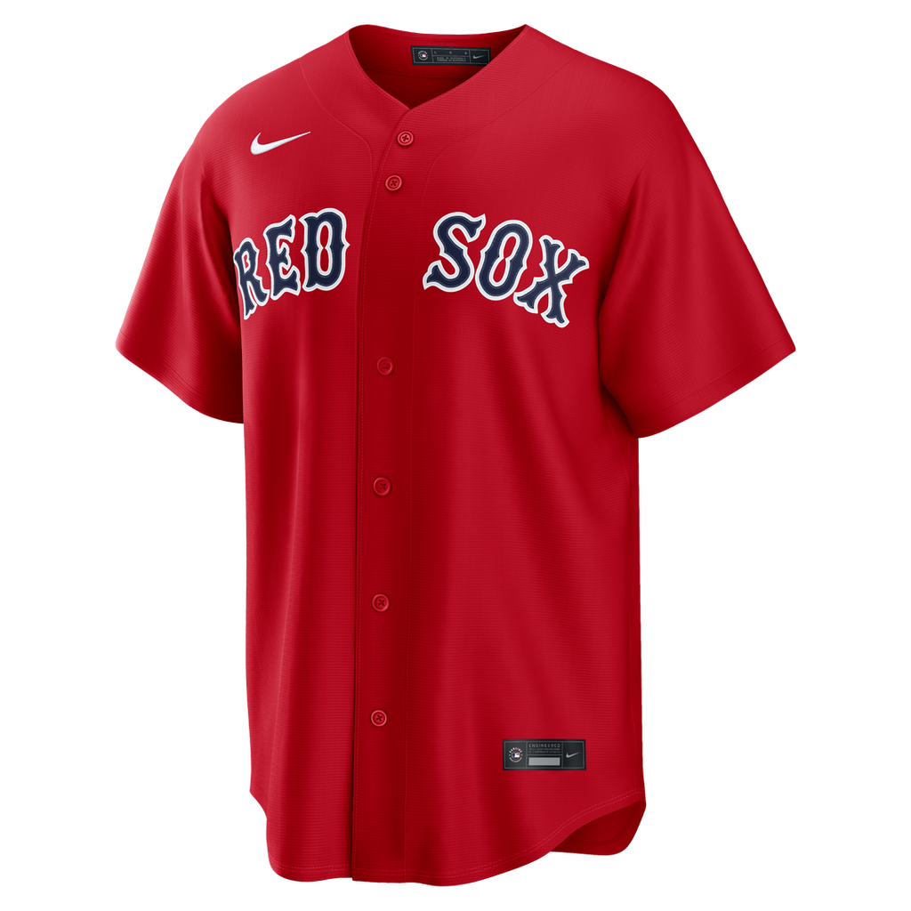 Jarren Duran Boston Red Sox Nike Alternate Replica Jersey - Red | MLB Fan Gear