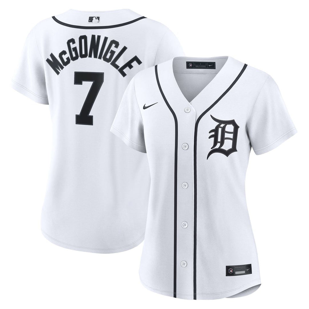 Kevin McGonigle Detroit Tigers Nike Women's Home Replica Jersey - White | MLB Fan Gear
