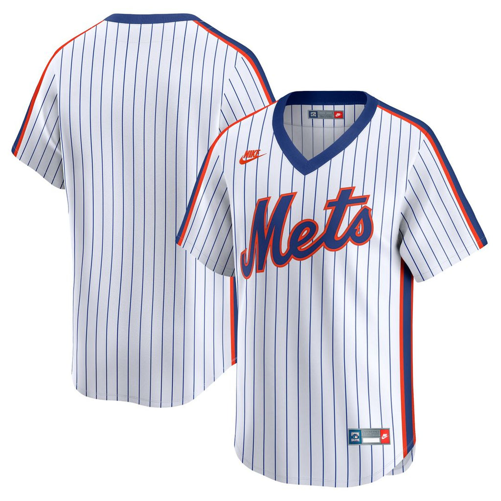 New York Mets Nike Cooperstown Collection Limited Jersey - White | MLB Fan Gear