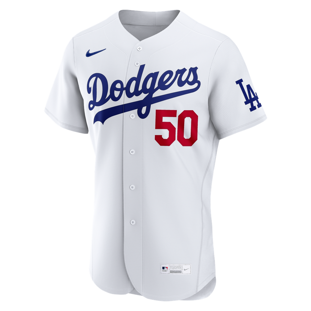 Mookie Betts Los Angeles Dodgers Nike Home Authentic Jersey - White | MLB Fan Gear