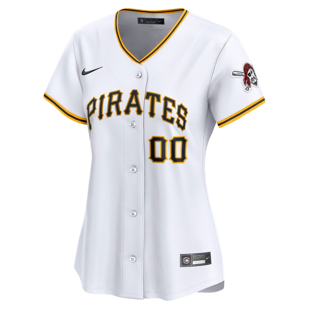 Pittsburgh Pirates Nike Women's Home Limited Custom Jersey - White | MLB Fan Gear